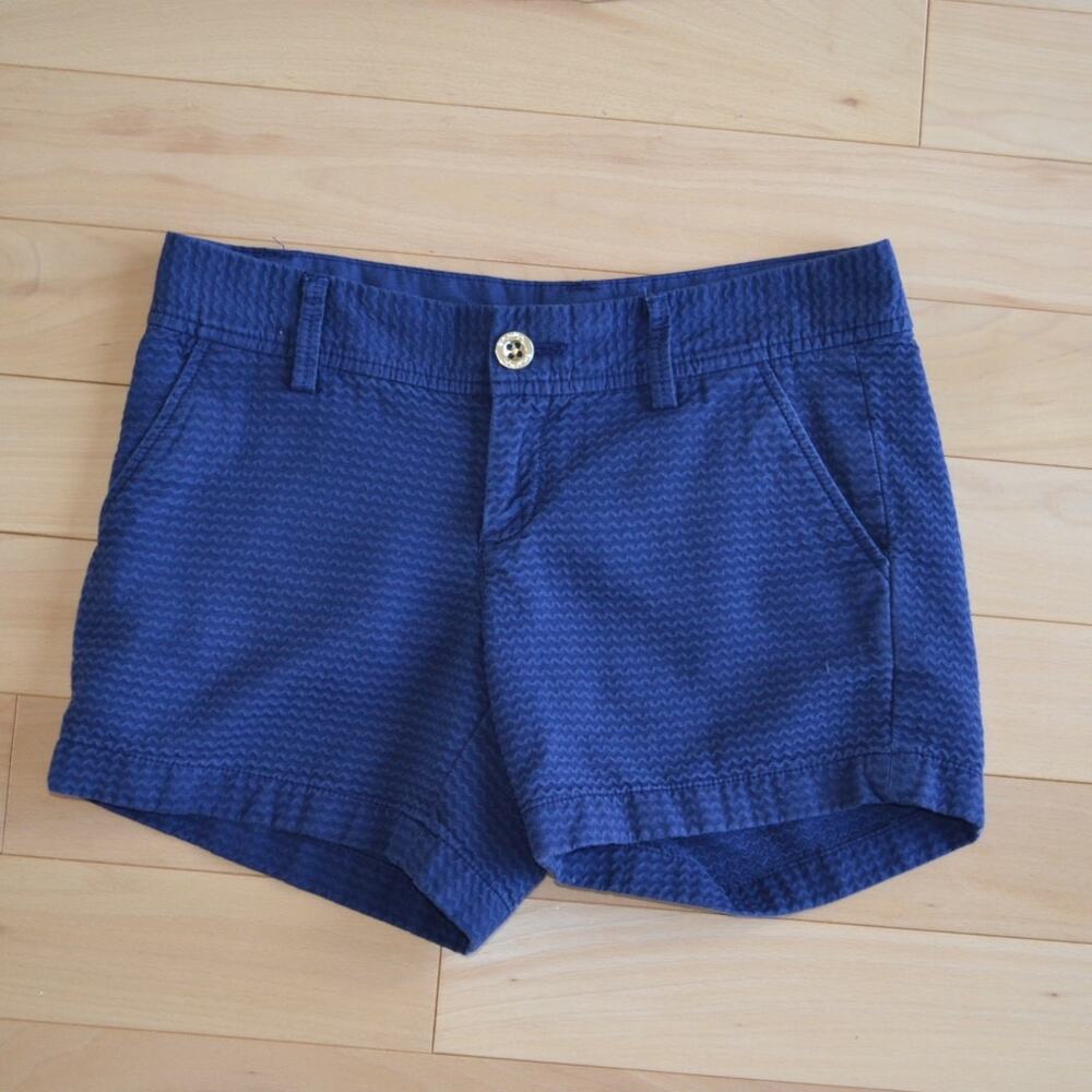 Lilly Pulitzer The Callahan 5" Board Shorts Size 2 Navy Blue